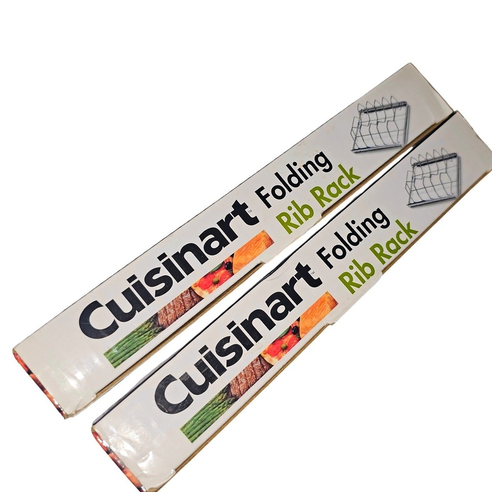 Cuisinart Four Rib Folding Rack New In Box - Picture 2 of 7
